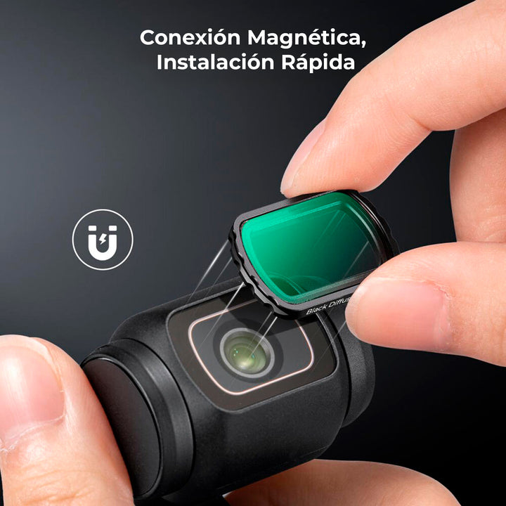 Filtro Difusión Black 1/4 K&F Concept Nano-X para DJI Osmo Pocket 3 - PROFOTO