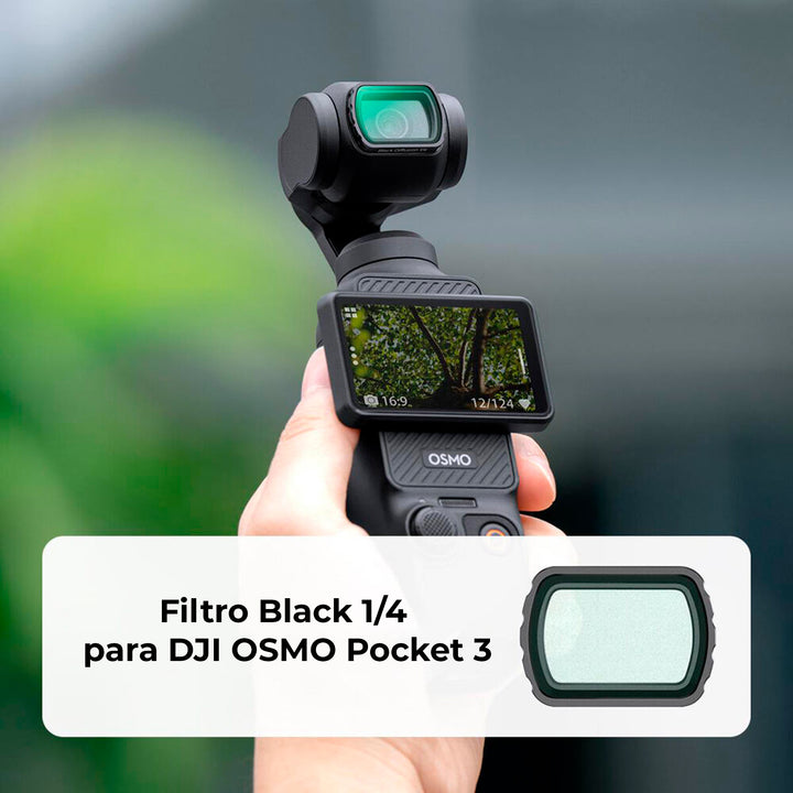 Filtro Difusión Black 1/4 K&F Concept Nano-X para DJI Osmo Pocket 3 - PROFOTO