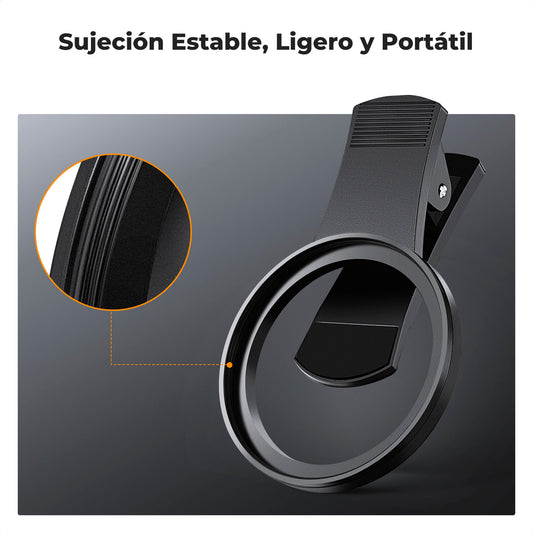 Kit Filtro K&F Concept 2en1 CPL Black Mist 67mm con Clip-on para Celular