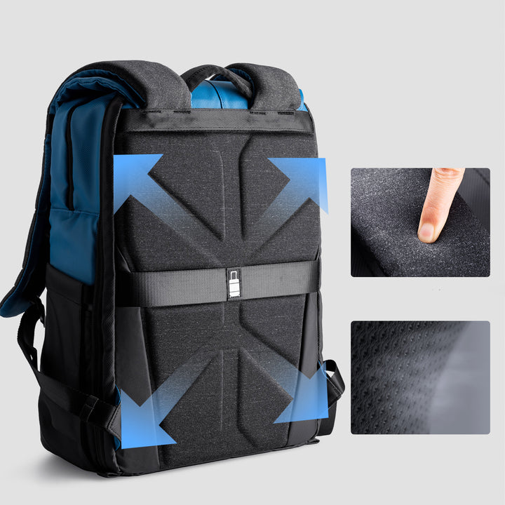 Mochila Backpack K&F Concept Beta 20L con Funda Impermeable Azul - PROFOTO