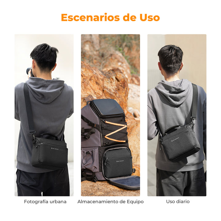 Mochila de hombro K&F Concept Sling Bag 5L Negro - PROFOTO