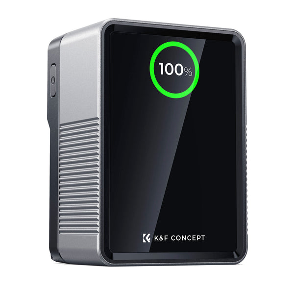 Batería V-Mount K&F Concept 99Wh con Carga Rápida USB-C