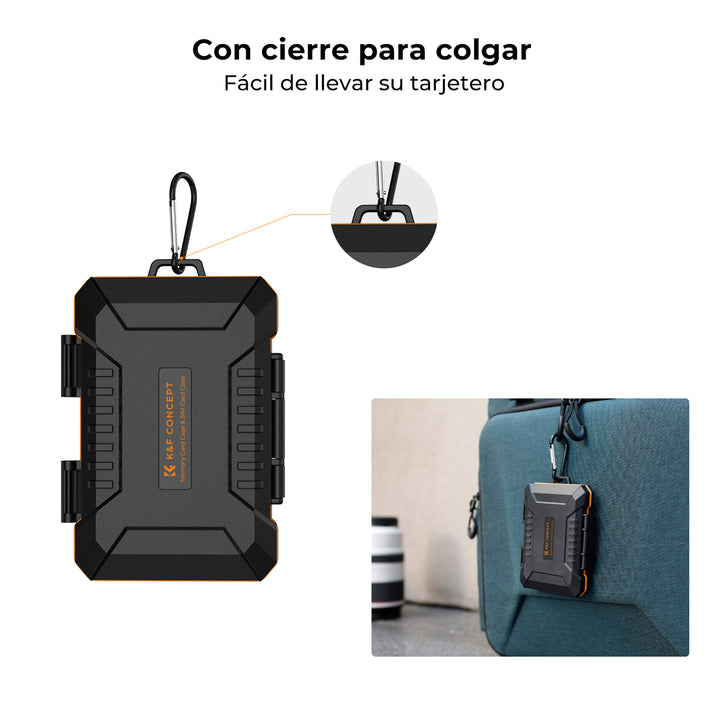 Estuche K&F Concept 25 Ranuras para Tarjetas SD/CF/XQD/SIM Anti-Shock - PROFOTO