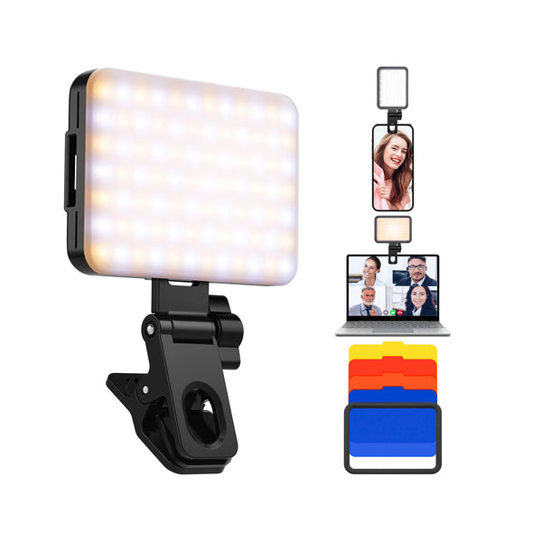 Lámpara LED K&F Concept Bicolor con Clip Ajustable