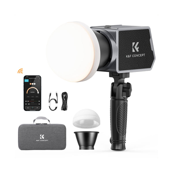 Lámpara LED Bicolor K&F Concept PL60B 60W con Estuche
