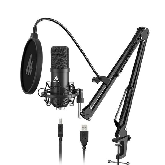Kit Micrófono Condensador Cardioide Maono AU-A04 con Chipset -OPEN BOX-