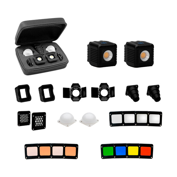 Kit Mini Lámpara LED Waterproof Lume Cube 2.0 con Accesorios