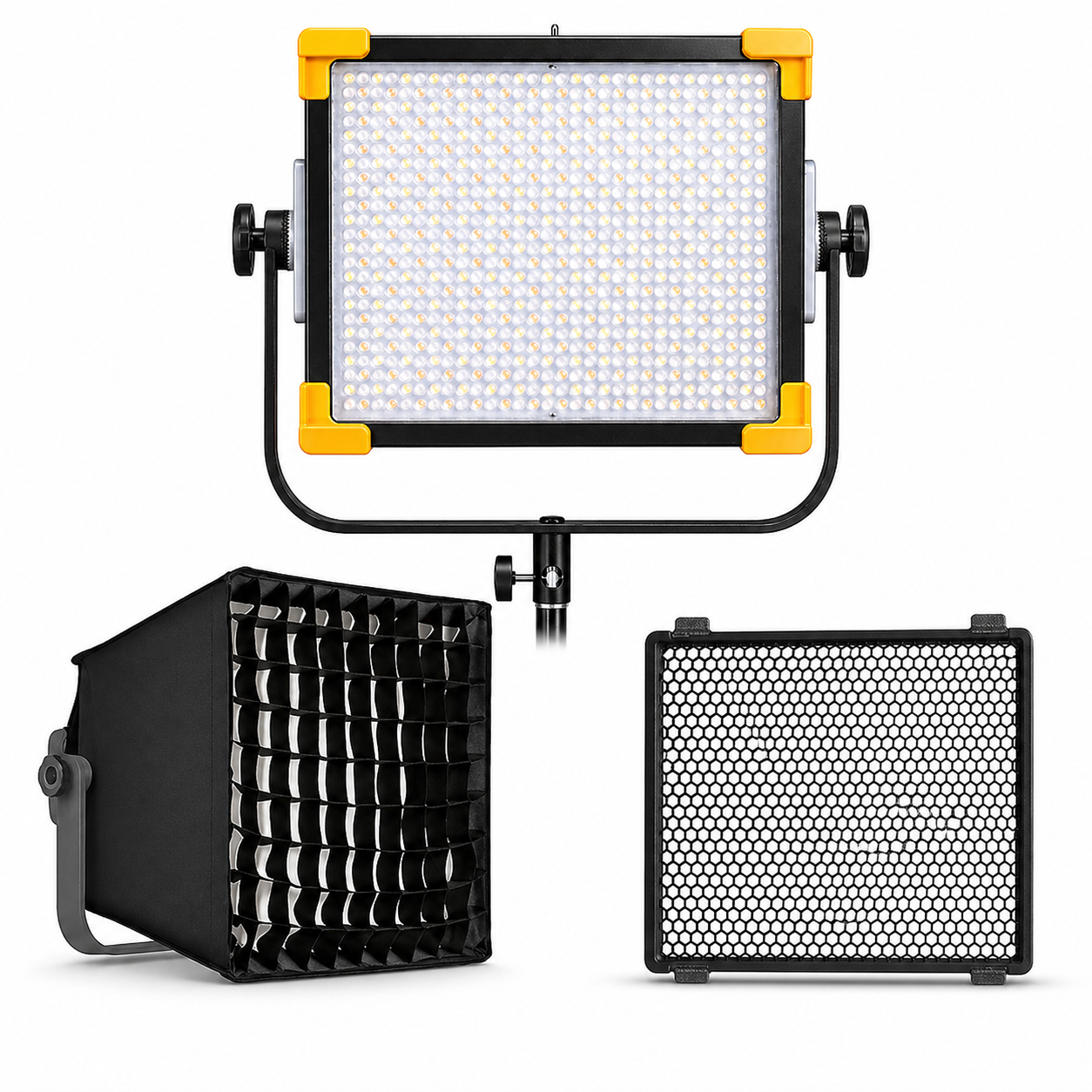 Panel LED RGB Godox LD75R con Softbox y Rejilla Honeycomb - PROFOTO ...