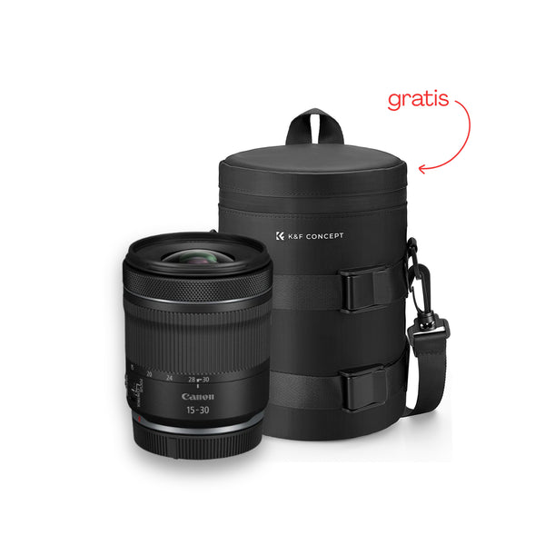 Lente Canon RF 15-30mm F/4.5-6.3 IS STM + Estuche K&F Concept GRATIS