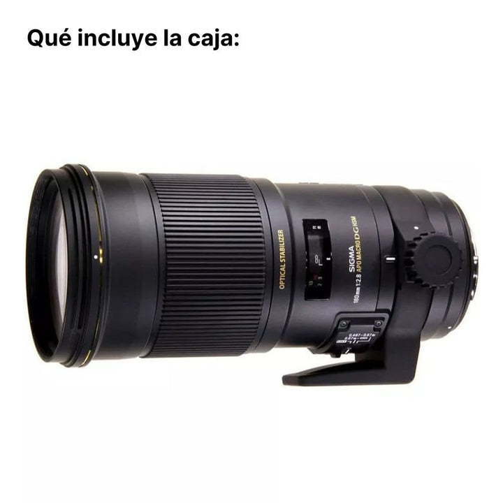 Lente Sigma 180 mm F/2.8 Apo Macro EX DG OS para Nikon - Profoto