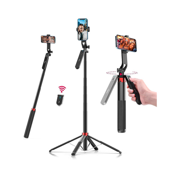 Selfie Stick Ulanzi MA09 con Control Remoto Bluetooth