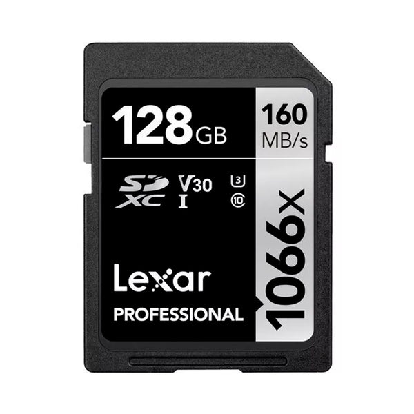 Tarjeta de Memoria Lexar 1066x SDXC UHS-I 128GB 160MB/s Clase 10