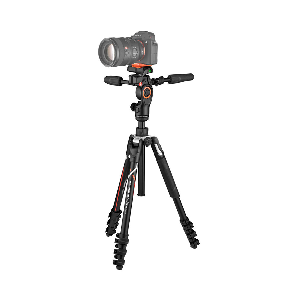 Tripie Manfrotto Befree 3-Way para Cámaras Alpha Sony