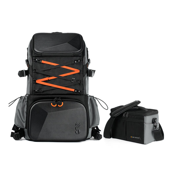 Mochila Backpack K&F Concept 32L con Bolso Multifuncional Carbón