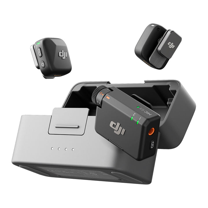 Micrófonos Lavalier Inalámbricos DJI MIC Mini Dual con Estuche de Carga - PROFOTO