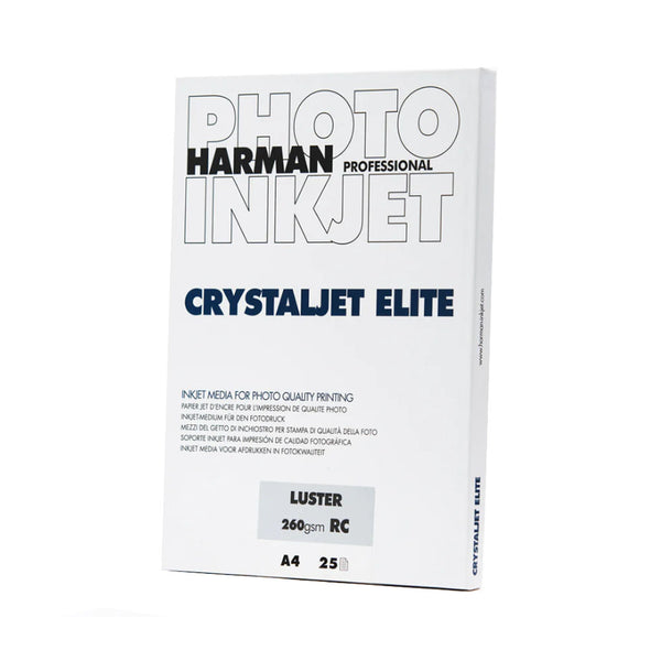 Papel Ilford Luster Harman CristalJet 8X10" 25 Hojas