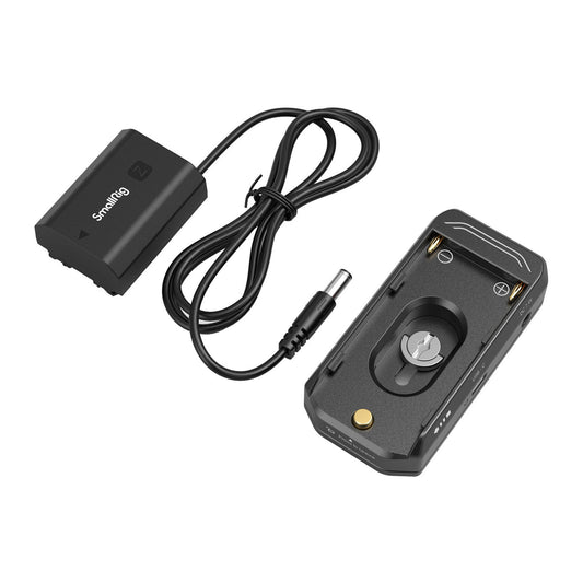 Placa Adaptadora SmallRig para Batería NP-F con Cable de Batería LP-E6NH