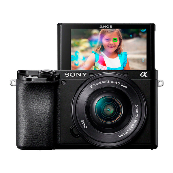 Cámara Sony a6100 Mirrorless con Lente 16-50mm -OPEN BOX-