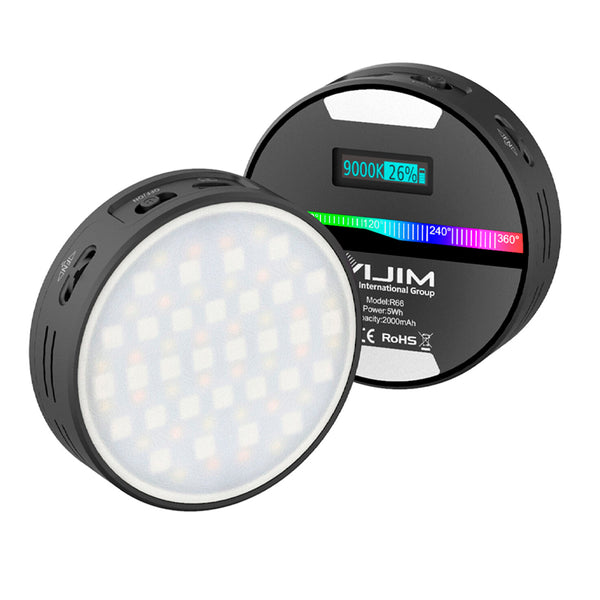 Mini Lámpara Led Ulanzi Vijim R66 RGB para Celular