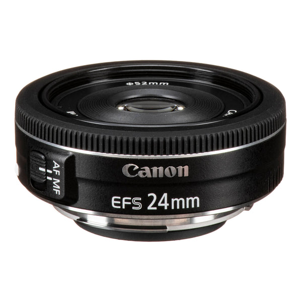 Lente Canon EF-S 24mm F/2.8 Gran Angular STM -OPEN BOX-