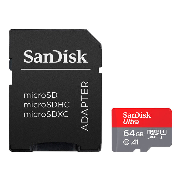 Tarjeta de Memoria 64GB MicroSD Ultra 120MB/s SanDisk