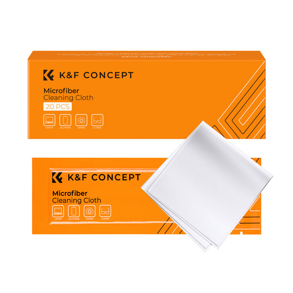 Paquete 20 Toallas de Microfibra K&F Concept de 15 x 15cm