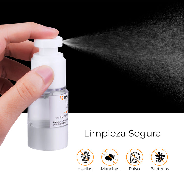 Kit Limpieza 23 en 1 K&F para Lentes Filtros y Sensor DSLR/Full Frame - PROFOTO