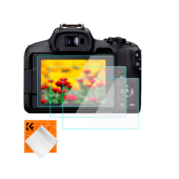 Kit 3 Filtros K&F Concept de Vidrio Templado para Canon R8/R50