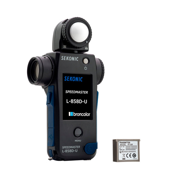 Exposímetro Sekonic SpeedMaster L-858D-U RT-BR para Broncolor