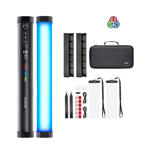 Kit de 2 Lámparas Tubo LED RGB Portátil TL30 Godox