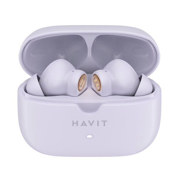 Audífonos Havit TW992 Earbuds Bluetooth con Estuche Carga - Lavander