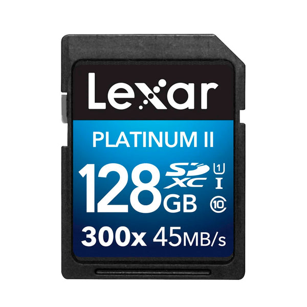 Tarjeta de memoria Lexar 128gb SDXC 300x Clase 10 platinum
