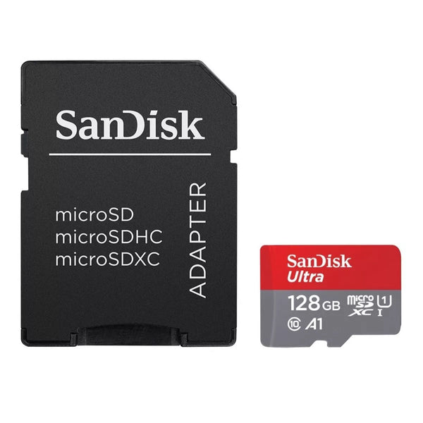 Tarjeta de Memoria Micro SD Sandisk 128GB Ultra 140 MB/S