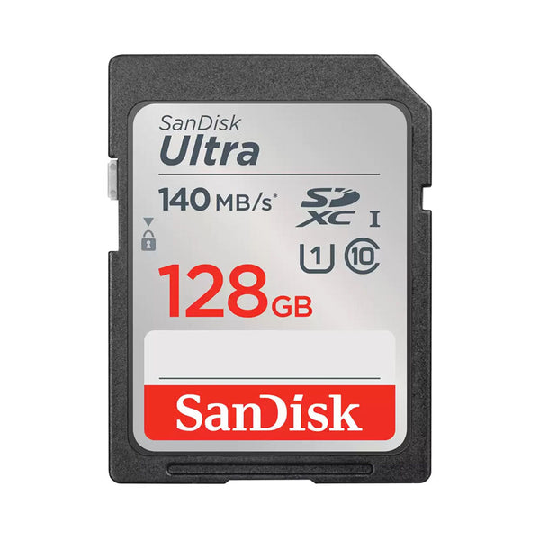 Tarjeta de Memoria SD Sandisk Ultra 128GB 140 Mb/s
