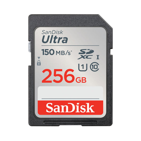 Tarjeta de Memoria SD Sandisk Ultra 256GB 150 Mb/s
