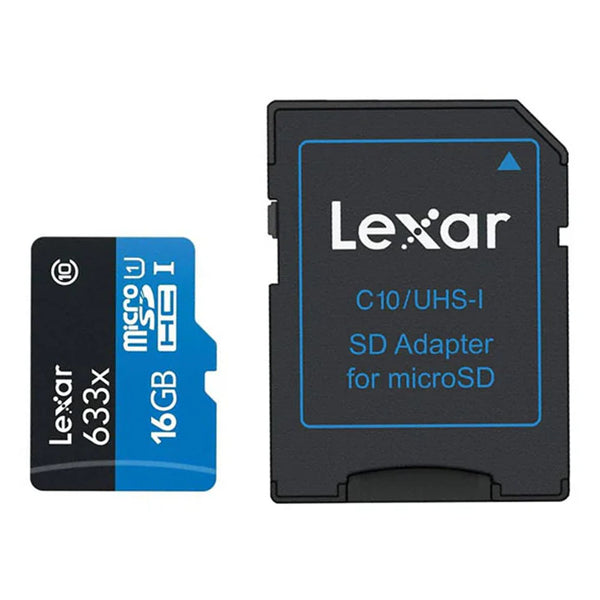 Tarjeta de Memoria Lexar Micro SDHC 16GB 95 Mb/s