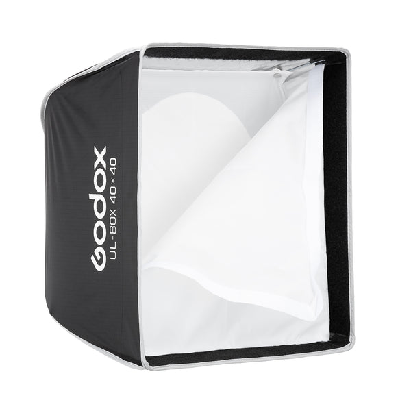 Softbox Tipo Sombrilla Godox  UL-BOX 40x40cm con Grid - Montura Bowens