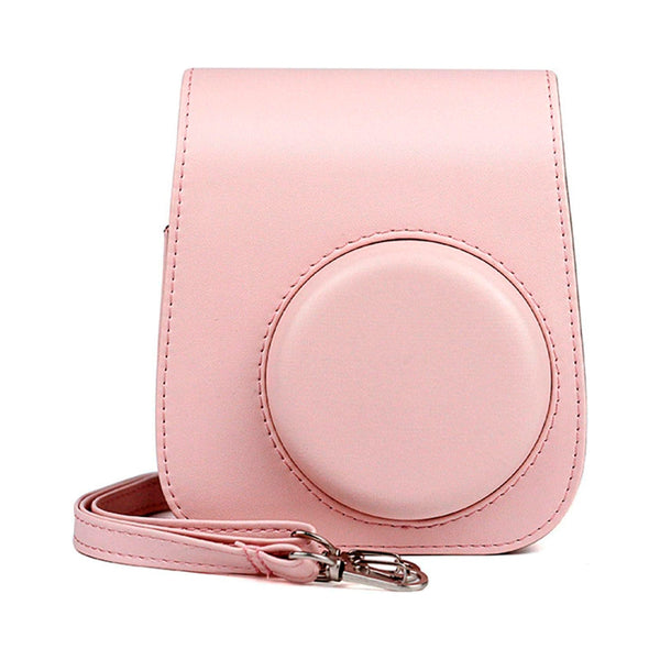 Funda para Cámara Instax Mini 11 con Correa Rosa