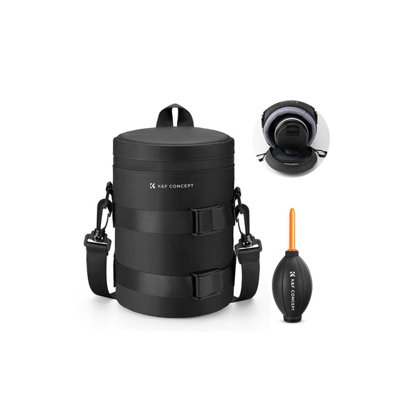 Funda Protectora para Lentes K&F Concept Impermeable 11x22cm