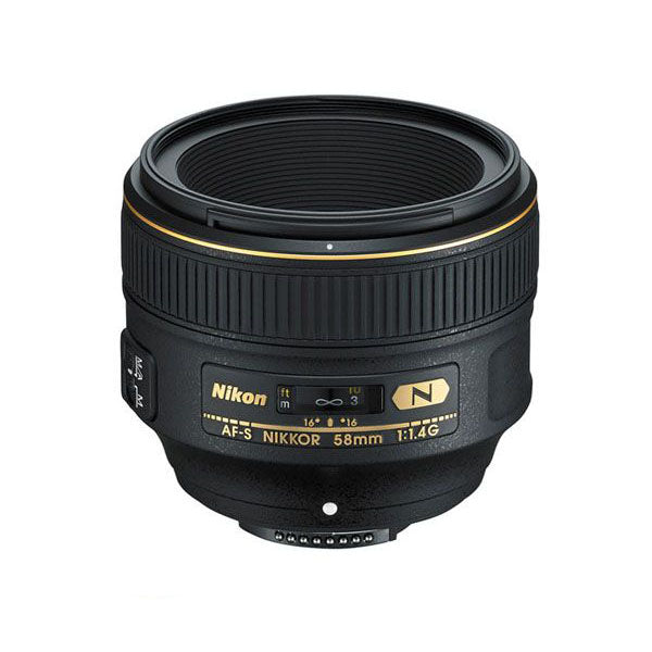 Lente Nikon AF-S Nikkor 58mm f / 1.4G -OUTLET-