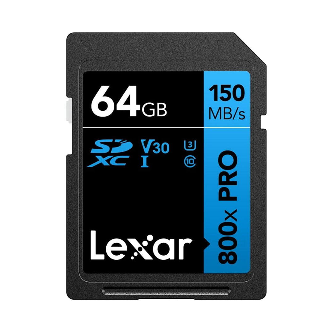 CFカード Lexar Professional 800x 64GB Tarjeta Lexar 800X PRO SDXC 64GB Clase 10 V30 | Profoto México