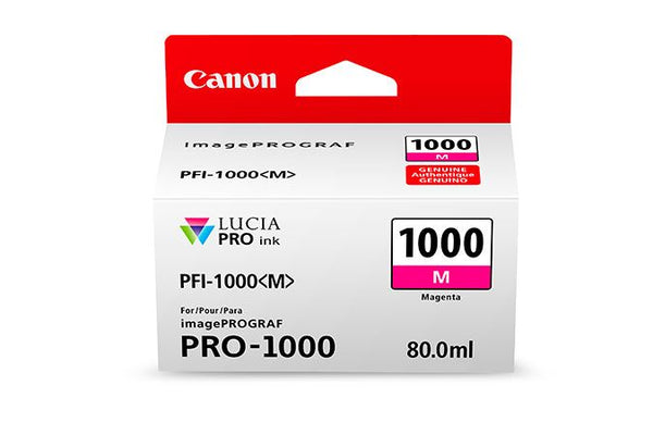 Tinta Canon PFI-1000 M Lucia Pro MAGENTA Ink Tank -REMATE-