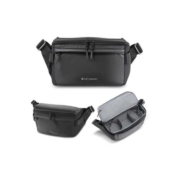 Bolso bandolera K&F Concept Urban Wander 13 de 10L - Negro
