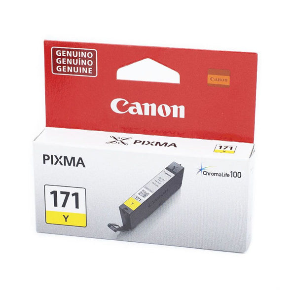 Cartucho de Tinta Canon CLI-171 Y Amarillo para PIXMA MG6810 -OUTLET-