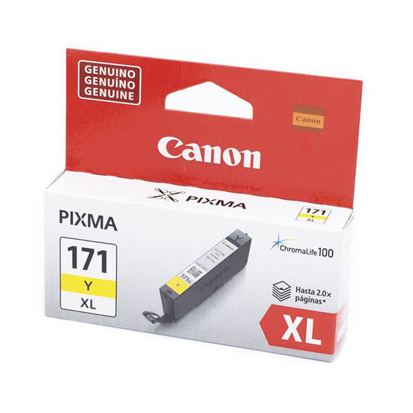 Cartucho de Tinta Canon CLI-171 XL Amarillo -OUTLET-