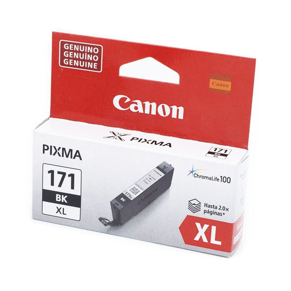 Cartucho de Tinta Canon CLI-171 XL BK Negro -OUTLET-