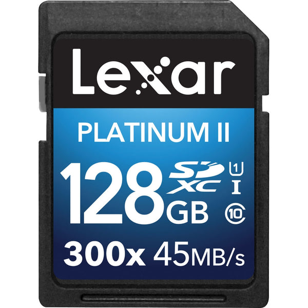 Tarjeta de memoria Lexar 128gb SDXC 300x Clase 10 platinum