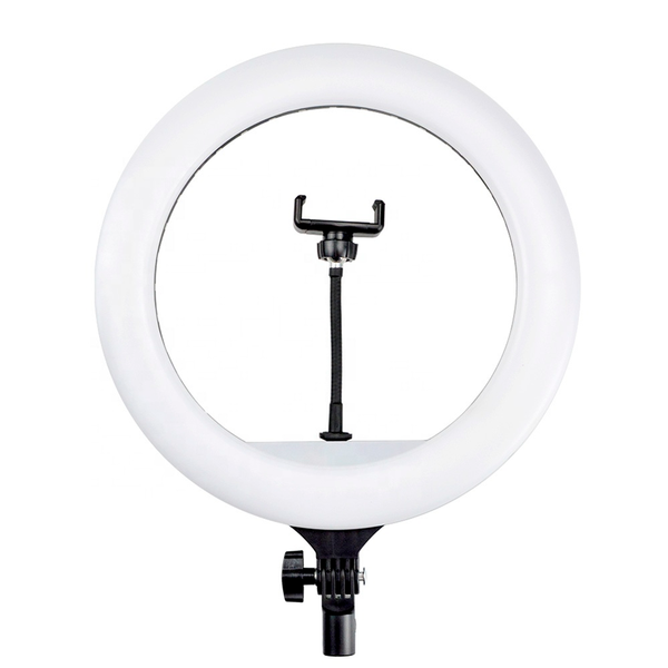 Anillo de luz led 35cm con soporte para celular