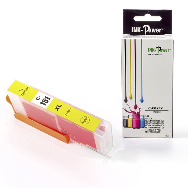 Tinta Amarilla Compatible con Pixma IP-7210 MX-721