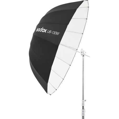 Sombrilla 130cm Blanca UB-130W Parabólica Godox